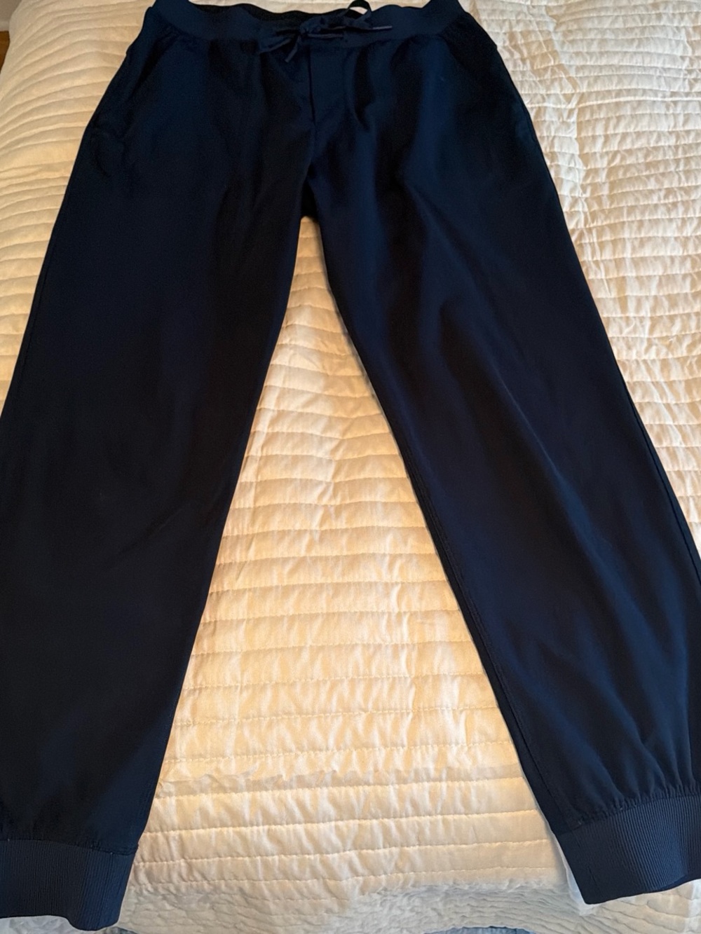 lululemon athletica Men's Dark Navy Drawstring Joggers